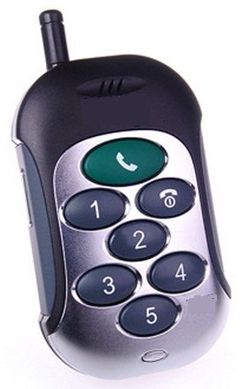 Телефон для пожилых людей - EASY 5 5 августа 2006. easy 5 cell phone 1